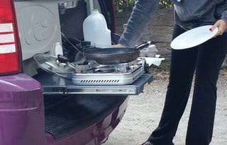 Sleeps 4, Dodge Grand Caravan, mini RV