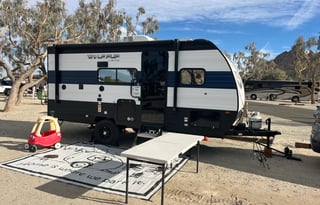 2024 Wolfpup 16BHS sleeps up to 5 and lightweight