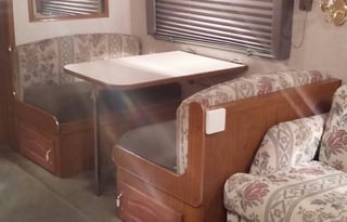 33-foot Chateau Travel Trailer w/real Queen bed. Home away from home delivered to you! Clean & safe!