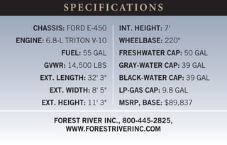 2014 Sunseeker "Dawn Treader" Family Fun RV + Winter "Arctic Package"