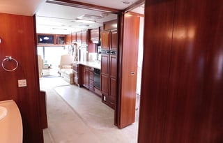 Beautiful Diesel Coach w/ Awesome Open Floor Plan w/ Perfect 5 Star Reviews Available for the Races!