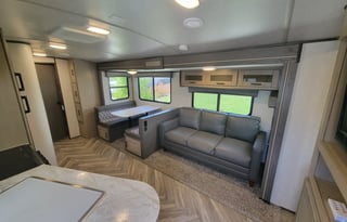 Shadow Cruiser, Bunk Room, Off-Grid Trailer