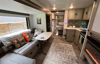COZY NEW Forrest River Travel Trailer