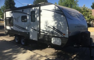 Just Right Traveler(JRT). I feel this trailer isn't too big or too small that's why I have named her JRT.