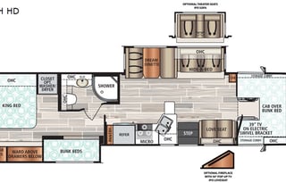 2019 Dynamax Force 37BH HD