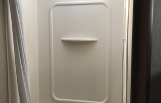 2018 Keystone Hideout, 26' long plus 3' hitch. Total: 29 Feet long.