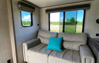 Festival and Pet Friendly Slide out Camper