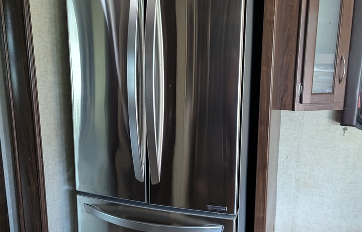 Residential size refrigerator