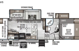2021 forest river rv rockwood ultra lite 2781ws
