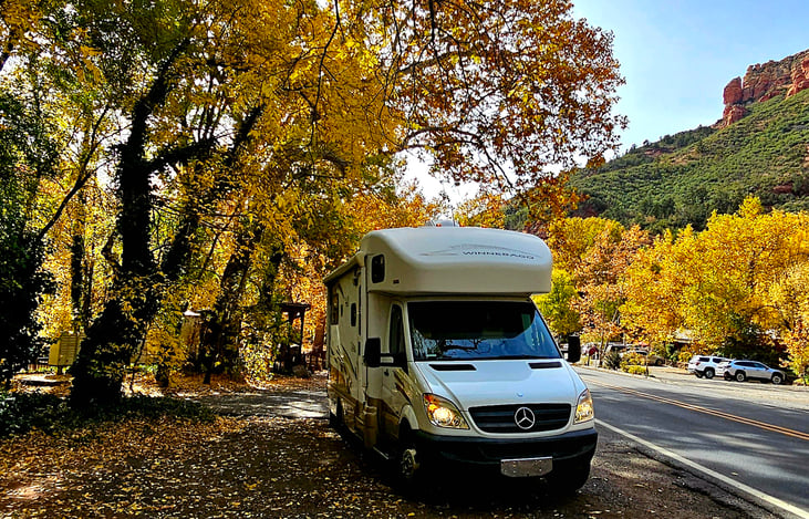 Fall colors Oak Creek Canyon Sedona AZ 10/23