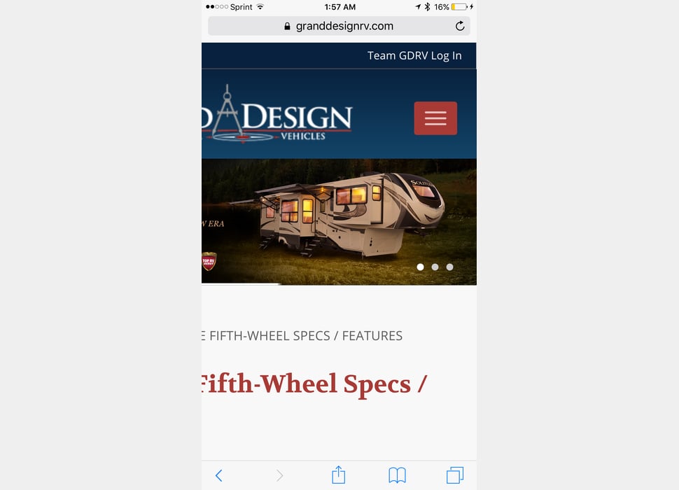 Fifth Wheel rentals in Colville