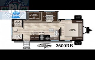 2018 Grand Design RB 2600 “Couples trailer”