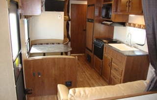 Immaculate 2016 Jayco Jayflight 264BHW Lite Weight Bunkhouse Travel Trailer