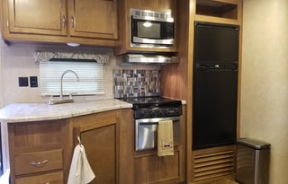 Huge Bunkhouse with 2 Slides - Great Family Camper