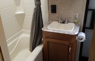 Huge Bunkhouse with 2 Slides - Great Family Camper