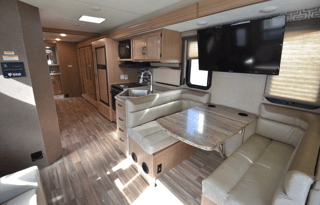 NO BURNINGMAN - NO DRIVING. GLAMPING AT ITS BEST! LUXURIOUS 2018 THOR A.C.E. MOTOR COACH W/ 2 BATHS, OUTDOOR TV, SLEEPS 8!