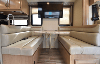 NO BURNINGMAN - NO DRIVING. GLAMPING AT ITS BEST! LUXURIOUS 2018 THOR A.C.E. MOTOR COACH W/ 2 BATHS, OUTDOOR TV, SLEEPS 8!