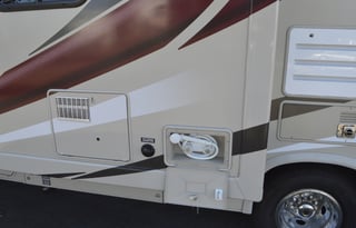 Clean, well maintained, suspension handles wind