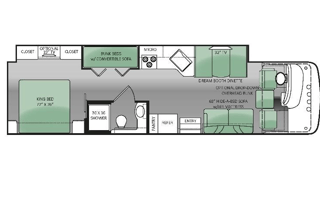 Harry the RV is a Super Snazzy Rig. Sleeps 10