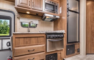 Small class C with dinette and queen bed - unit 1