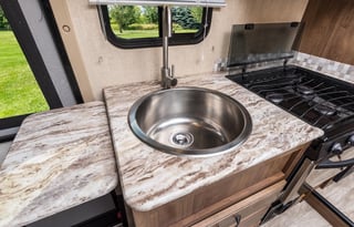 Small class C with dinette and queen bed - unit 1