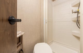 Small class C with dinette and queen bed - unit 1