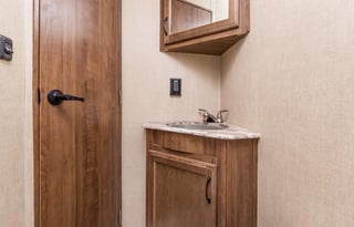 Small class C with dinette and queen bed - unit 1