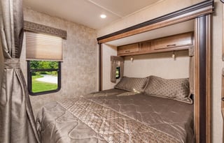 Small class C with dinette and queen bed - unit 1