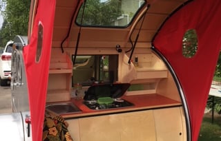 Jezebelle, the Teardrop Trailer