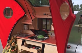 Jezebelle, the Teardrop Trailer