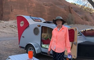 Jezebelle, the Teardrop Trailer