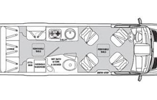 Drive and Arrive in STYLE in this Mercedes Sprinter - Sleeps 2