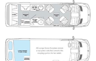 Drive and Arrive in STYLE in this Mercedes Sprinter - Sleeps 2