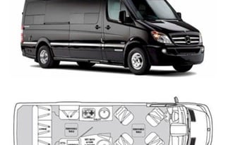 Drive and Arrive in STYLE in this Mercedes Sprinter - Sleeps 2
