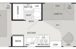 COMFORT HAVEN Class C 26’ - Sleeps 6
