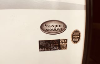 24 foot long Passport NEW 2018