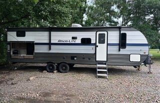 Private bunk room camper