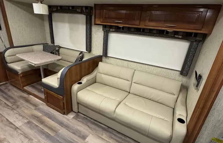 Driver's side living area