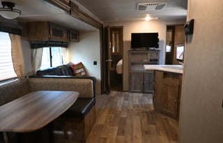 (#7) Puma Trailer w/ 4 bunks & outside kitchen