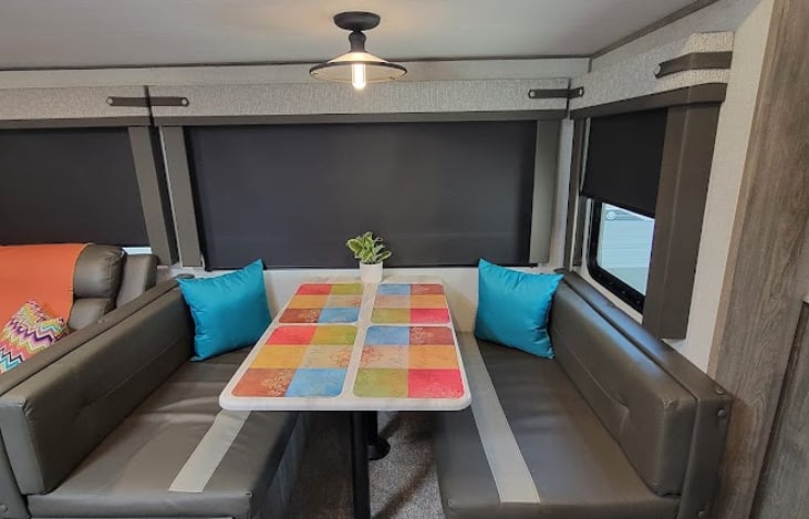 Dining Area that Converts to a Bed