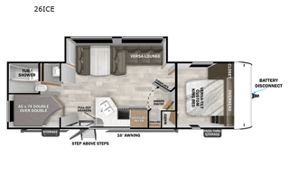 2025 Forest River RV Wildwood X-Lite 26ICE