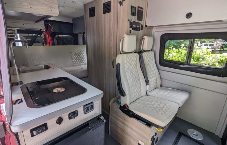 The second row seats two comfortably.