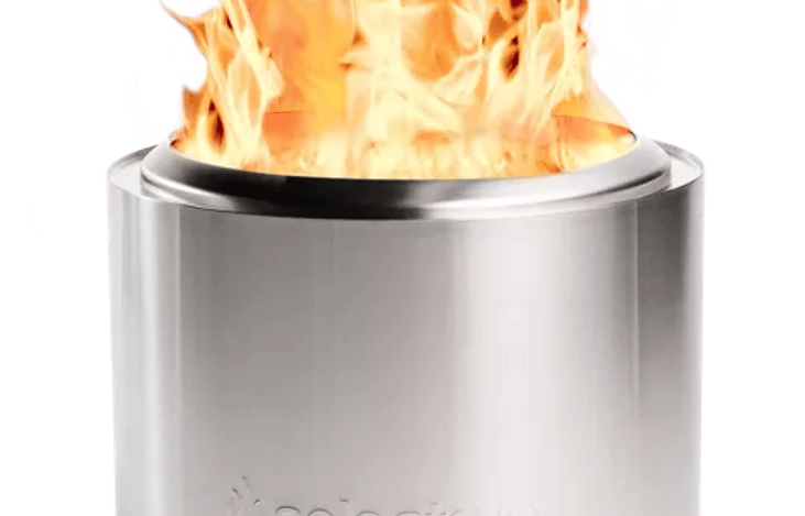 Solo Bonfire Stove can be rented with the trailer.