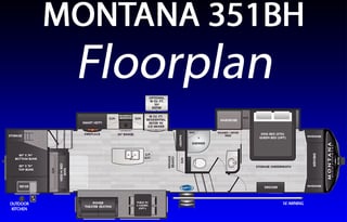 Keystone Montana High Country 351BH