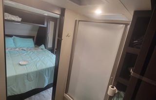 Stump's pet friendly camper