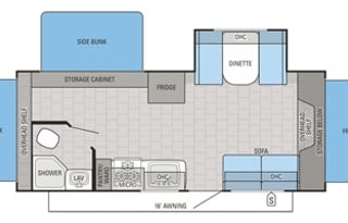 2012 Jayco Jay Feather Ultra Lite X23F