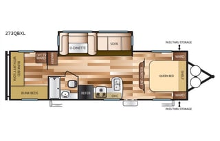 2017 Forest River RV Salem Cruise Lite 273QBXL