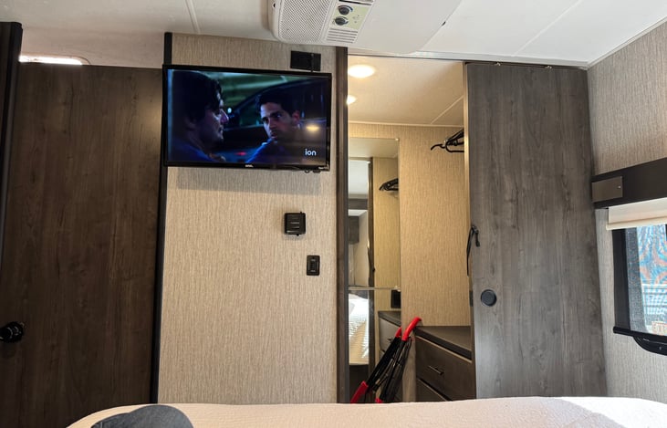 Walk in Closet with full length mirror