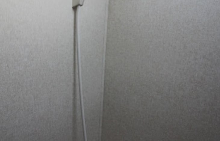 Shower with a hose for your little. 5 gallon hot water heater.