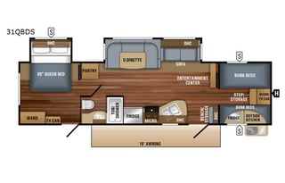 2018 Jayco Jay Flight 31QBDS